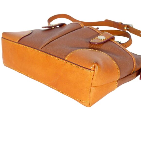 DOONEY & BOURKE 2 Letter Carrier AWL Leather Messenger Crossbody Bag - RETIRED - Picture 7 of 14